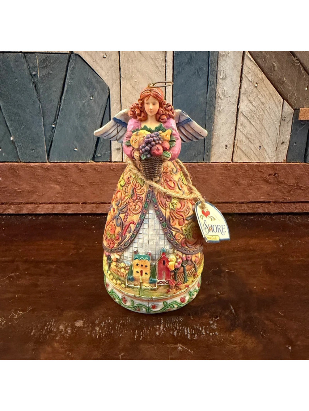 Jim Shore Bountiful Angel Figurine 4006722 Heartwood Creek